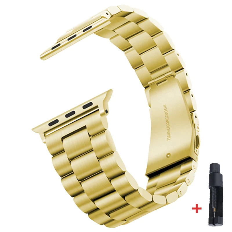 Stainless Steel Strap For Apple Watch - Premium Apple Watch Accessories from Dressmycell.com - Just $19! Shop now at Dressmycell.com Stainless Steel Strap For Apple Watch - Premium Apple Watch Accessories from Dressmycell.com - Just $19! Shop now at Dressmycell.com